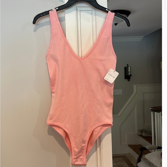 Free people pinkish peach bodysuit - Picture 1 of 1